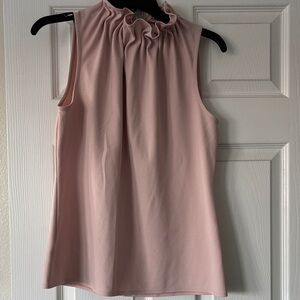 Ann Taylor Elegant Pink Sleeveless Top